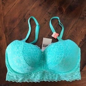 Victoria’s Secret PINK Aqua Lace Bra